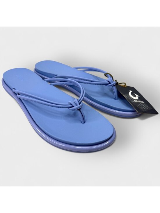 OluKai Shoes - OluKai Aka Womens Thong Sandals Cloud Blue Water Friendly Size 8 New